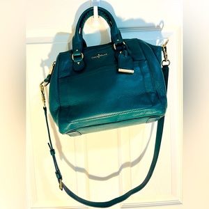 Cole Haan, Dark green shoulder bag.